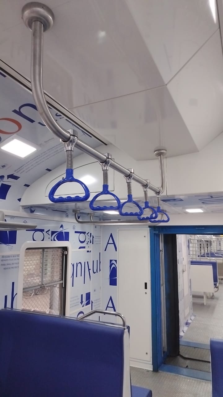 Strap Hangers — Installed